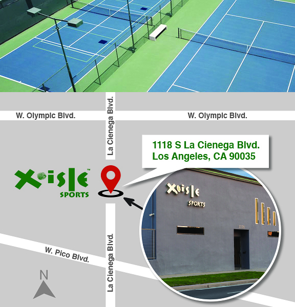 X-isle Sports Location Map